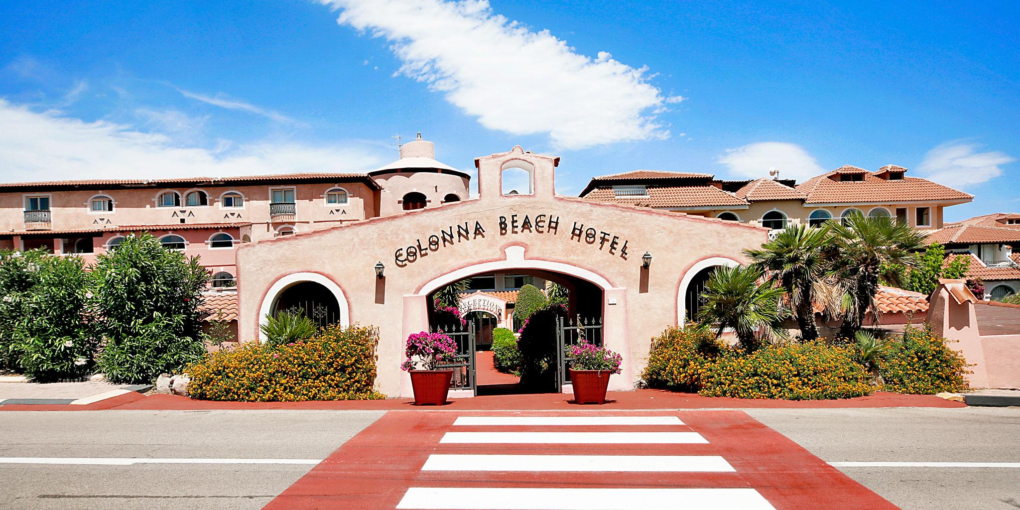 Colonna Beach Hotel Marinella Bagian luar foto