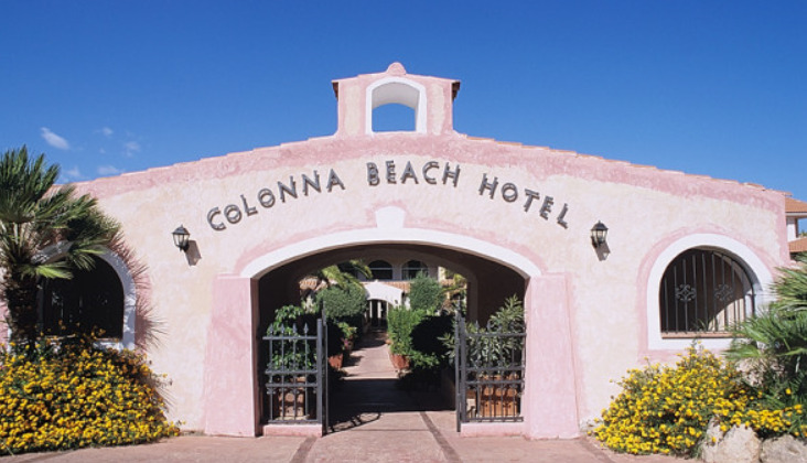 Colonna Beach Hotel Marinella Bagian luar foto