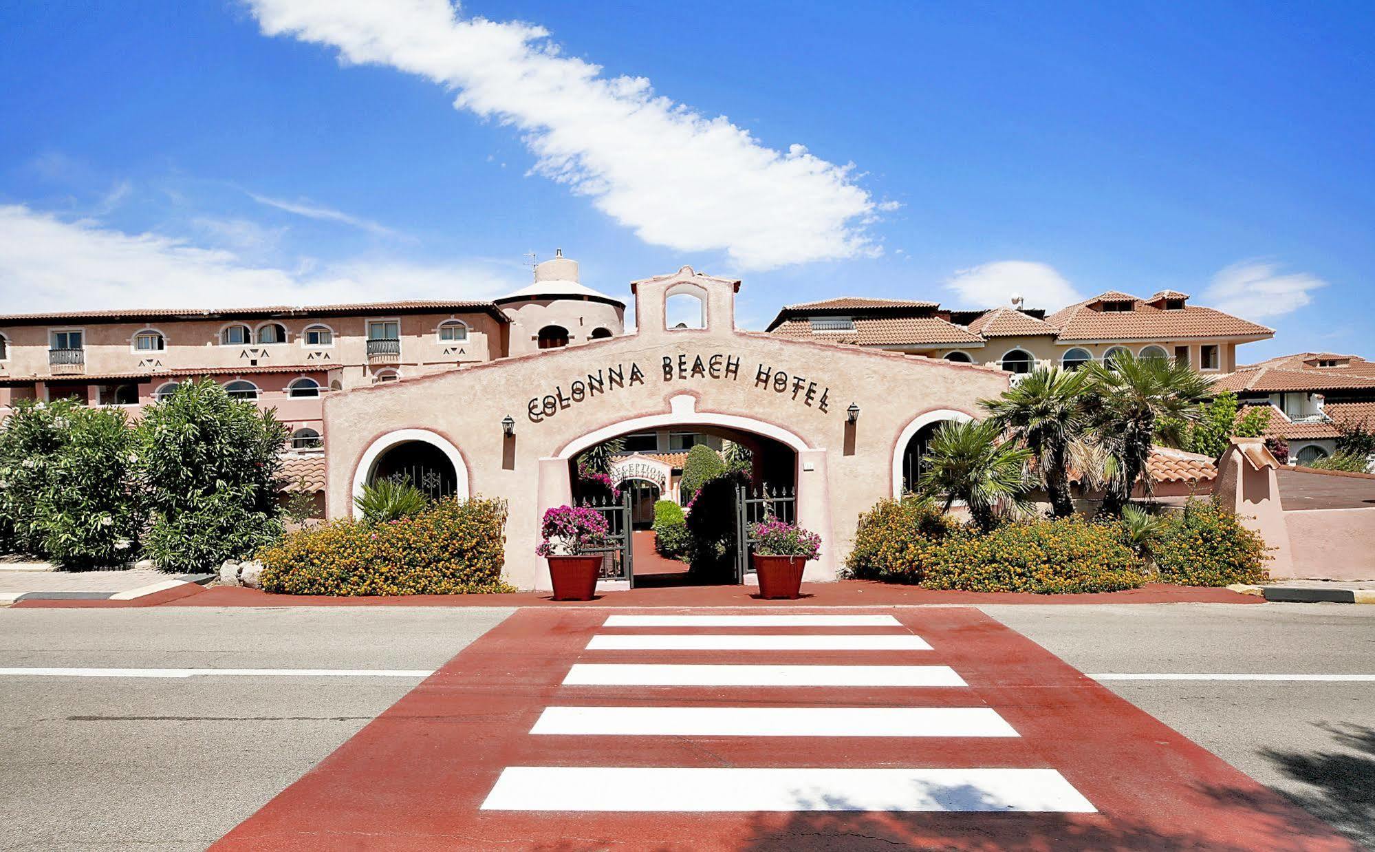 Colonna Beach Hotel Marinella Bagian luar foto